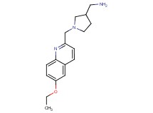 ({1-[(6-ethoxyquinolin-2-yl)methyl]pyrrolidin-3-yl}methyl)amine