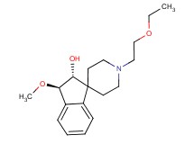 (2R*,3R*)-1'-(2-ethoxyethyl)-3-methoxy-2,3-dihydrospiro[indene-1,4'-piperidin]-2-ol