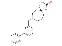8-[3-(2-pyridinyl)benzyl]-1-oxa-3,8-diazaspiro[4.6]undecan-2-one
