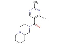2-[(2,4-dimethylpyrimidin-5-yl)carbonyl]octahydro-2H-pyrido[1,2-a]pyrazine