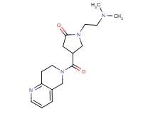 4-(7,8-dihydro-1,6-naphthyridin-6(5H)-ylcarbonyl)-1-[2-(dimethylamino)ethyl]-2-pyrrolidinone