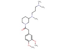 N-{1-[(3,4-dimethoxyphenyl)acetyl]-3-piperidinyl}-N,N',N'-trimethyl-1,3-propanediamine