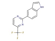 5-[4-(trifluoromethyl)pyrimidin-2-yl]-1H-indole