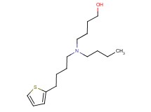 4-{butyl[4-(2-thienyl)butyl]amino}-1-butanol trifluoroacetate (salt)