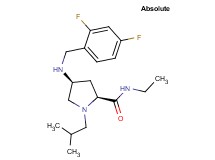 (4S)-4-[(2,4-difluorobenzyl)amino]-N-ethyl-1-isobutyl-L-prolinamide