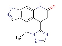 5-(1-ethyl-1H-1,2,4-triazol-5-yl)-1,5,6,8-tetrahydro-7H-pyrazolo[4,3-g]quinolin-7-one