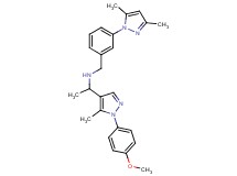 N-[3-(3,5-dimethyl-1H-pyrazol-1-yl)benzyl]-1-[1-(4-methoxyphenyl)-5-methyl-1H-pyrazol-4-yl]ethanamine