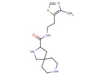 N-[2-(4-methyl-1,3-thiazol-5-yl)ethyl]-2,8-diazaspiro[4.5]decane-3-carboxamide dihydrochloride