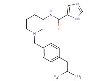 N-[1-(4-isobutylbenzyl)-3-piperidinyl]-1H-imidazole-5-carboxamide
