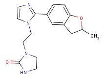 1-{2-[2-(2-methyl-2,3-dihydro-1-benzofuran-5-yl)-1H-imidazol-1-yl]ethyl}imidazolidin-2-one