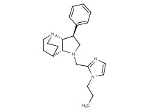 (2R*,3S*,6R*)-3-phenyl-5-[(1-propyl-1H-imidazol-2-yl)methyl]-1,5-diazatricyclo[5.2.2.0~2,6~]undecane
