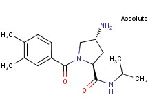 (2S,4R)-4-amino-1-(3,4-dimethylbenzoyl)-N-isopropylpyrrolidine-2-carboxamide