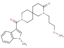 2-(3-methoxypropyl)-9-[(1-methyl-1H-indol-3-yl)carbonyl]-2,9-diazaspiro[5.5]undecan-3-one