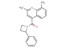 2,8-dimethyl-4-[(2-phenyl-1-azetidinyl)carbonyl]quinoline
