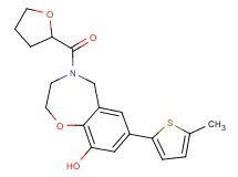 7-(5-methyl-2-thienyl)-4-(tetrahydrofuran-2-ylcarbonyl)-2,3,4,5-tetrahydro-1,4-benzoxazepin-9-ol