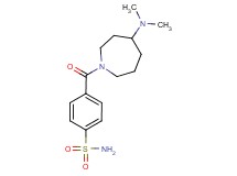 4-{[4-(dimethylamino)-1-azepanyl]carbonyl}benzenesulfonamide