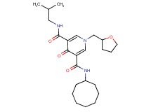 N-cyclooctyl-N'-isobutyl-4-oxo-1-(tetrahydro-2-furanylmethyl)-1,4-dihydro-3,5-pyridinedicarboxamide