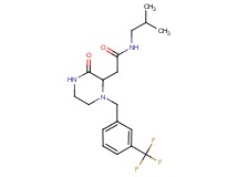 N-isobutyl-2-{3-oxo-1-[3-(trifluoromethyl)benzyl]-2-piperazinyl}acetamide