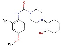 4-[(1S*,2S*)-2-hydroxycyclohexyl]-N-(4-methoxy-2-methylphenyl)piperazine-1-carboxamide