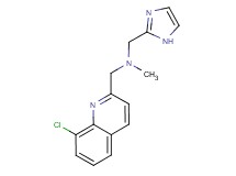 1-(8-chloroquinolin-2-yl)-N-(1H-imidazol-2-ylmethyl)-N-methylmethanamine