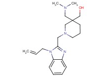 {1-[(1-allyl-1H-benzimidazol-2-yl)methyl]-3-[(dimethylamino)methyl]piperidin-3-yl}methanol