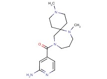 4-[(3,7-dimethyl-3,7,11-triazaspiro[5.6]dodec-11-yl)carbonyl]pyridin-2-amine