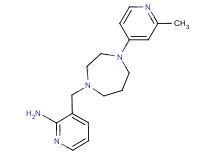 3-{[4-(2-methyl-4-pyridinyl)-1,4-diazepan-1-yl]methyl}-2-pyridinamine