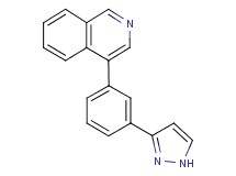 4-[3-(1H-pyrazol-3-yl)phenyl]isoquinoline trifluoroacetate