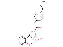 [(3aS*,9bS*)-2-[(1-propylpiperidin-4-yl)acetyl]-1,2,3,9b-tetrahydrochromeno[3,4-c]pyrrol-3a(4H)-yl]methanol