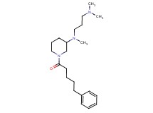 N,N,N'-trimethyl-N'-[1-(5-phenylpentanoyl)-3-piperidinyl]-1,3-propanediamine