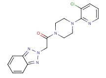 2-{2-[4-(3-chloropyridin-2-yl)piperazin-1-yl]-2-oxoethyl}-2H-1,2,3-benzotriazole