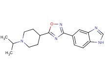 5-[5-(1-isopropyl-4-piperidinyl)-1,2,4-oxadiazol-3-yl]-1H-benzimidazole