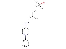 2,6-dimethyl-8-[(1-phenyl-4-piperidinyl)amino]-2-octanol