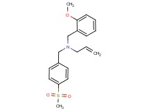 N-(2-methoxybenzyl)-N-[4-(methylsulfonyl)benzyl]prop-2-en-1-amine