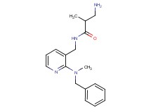 3-amino-N-({2-[benzyl(methyl)amino]pyridin-3-yl}methyl)-2-methylpropanamide