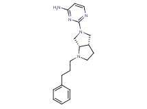 2-[(3aS,6aS)-1-(3-phenylpropyl)hexahydropyrrolo[3,4-b]pyrrol-5(1H)-yl]pyrimidin-4-amine