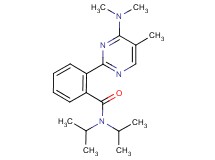 2-[4-(dimethylamino)-5-methylpyrimidin-2-yl]-N,N-diisopropylbenzamide