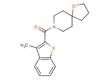 8-[(3-methyl-1-benzothien-2-yl)carbonyl]-1-oxa-8-azaspiro[4.5]decane