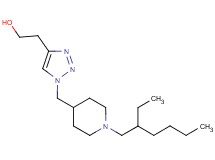 2-(1-{[1-(2-ethylhexyl)piperidin-4-yl]methyl}-1H-1,2,3-triazol-4-yl)ethanol