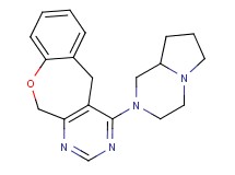 4-(hexahydropyrrolo[1,2-a]pyrazin-2(1H)-yl)-5,11-dihydro[1]benzoxepino[3,4-d]pyrimidine