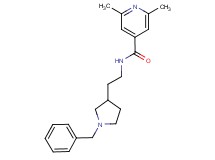 N-[2-(1-benzylpyrrolidin-3-yl)ethyl]-2,6-dimethylisonicotinamide
