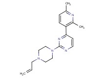 2-(4-allylpiperazin-1-yl)-4-(2,6-dimethylpyridin-3-yl)pyrimidine