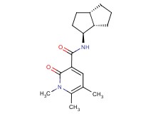 1,5,6-trimethyl-N-[(1S*,3aS*,6aS*)-octahydropentalen-1-yl]-2-oxo-1,2-dihydropyridine-3-carboxamide