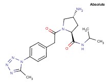 (4R)-4-amino-N-isopropyl-1-{[4-(5-methyl-1H-tetrazol-1-yl)phenyl]acetyl}-L-prolinamide