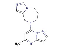 8-(5-methylpyrazolo[1,5-a]pyrimidin-7-yl)-6,7,8,9-tetrahydro-5H-imidazo[1,5-a][1,4]diazepine