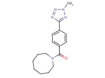 1-[4-(2-methyl-2H-tetrazol-5-yl)benzoyl]azocane