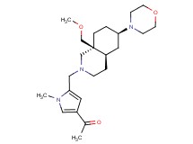 1-(5-{[(4aR*,6R*,8aS*)-8a-(methoxymethyl)-6-morpholin-4-yloctahydroisoquinolin-2(1H)-yl]methyl}-1-methyl-1H-pyrrol-3-yl)ethanone