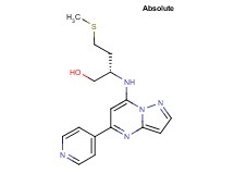 (2S)-4-(methylthio)-2-{[5-(4-pyridinyl)pyrazolo[1,5-a]pyrimidin-7-yl]amino}-1-butanol