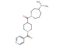1-[(1-isonicotinoyl-4-piperidinyl)carbonyl]-N,N-dimethyl-4-azepanamine
