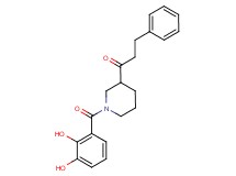 1-[1-(2,3-dihydroxybenzoyl)-3-piperidinyl]-3-phenyl-1-propanone
